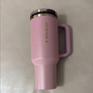 Pink Travel Mug with Handle